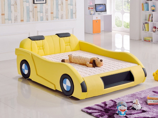 5+ Mẫu giường cho bé tự ngủ hình ô tô đẹp, sáng tạo