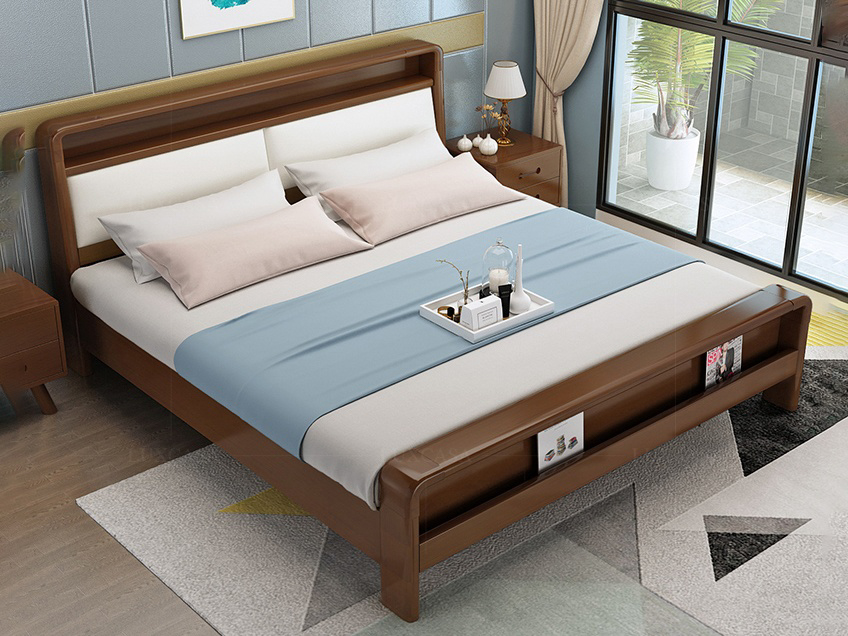 Giường ngủ gỗ hiện đại WB109