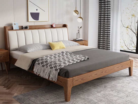 Giường ngủ gỗ hiện đại WB104