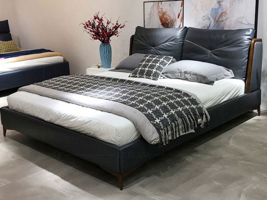 Giường ngủ bọc da cao cấp GD141