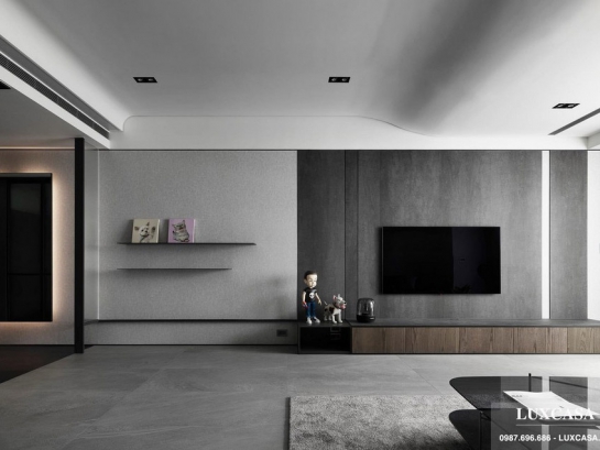 Thiết kế nội thất căn hộ 2PN hợp phong thủy nhà chị Thùy