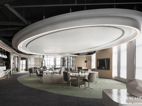 Mẫu thiết kế công ty đẹp sang trọng