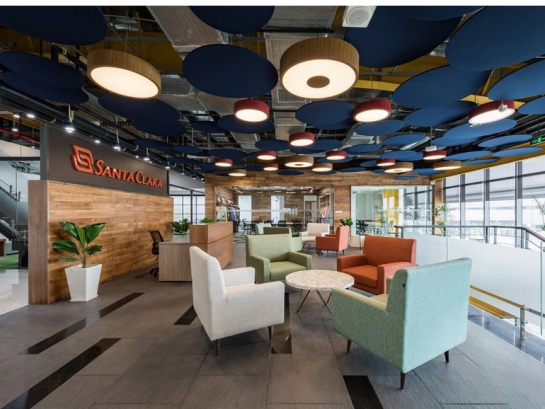 Thiết kế thi công bố trí công ty may mặc