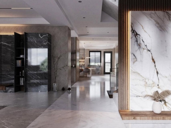 Thi công trọn gói biệt thự 3 tầng nhà chú Công