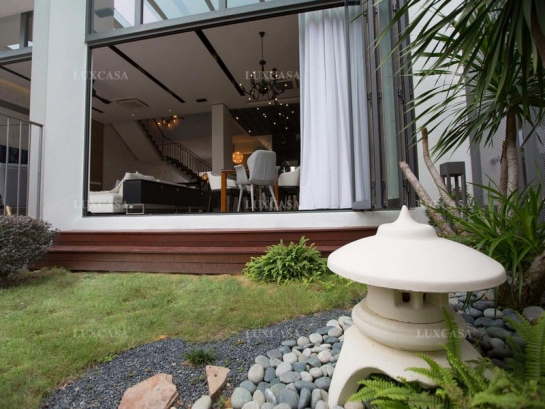 Thiết kế thi công biệt thự ở Gamuda nhà anh Tuyến