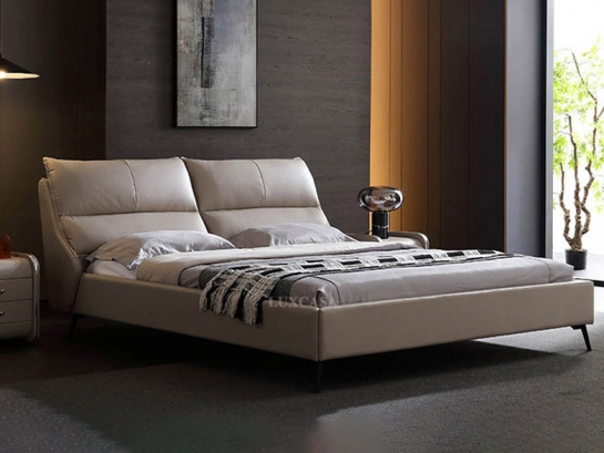 Giường ngủ bọc da cao cấp GD303