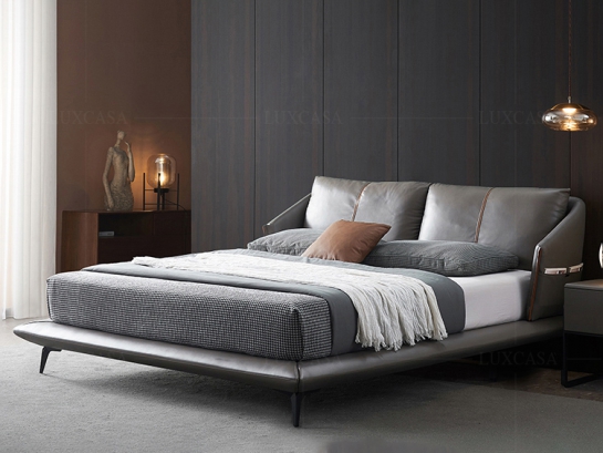 Giường ngủ bọc da cao cấp GD309