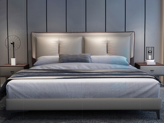 Giường ngủ bọc da cao cấp GD311