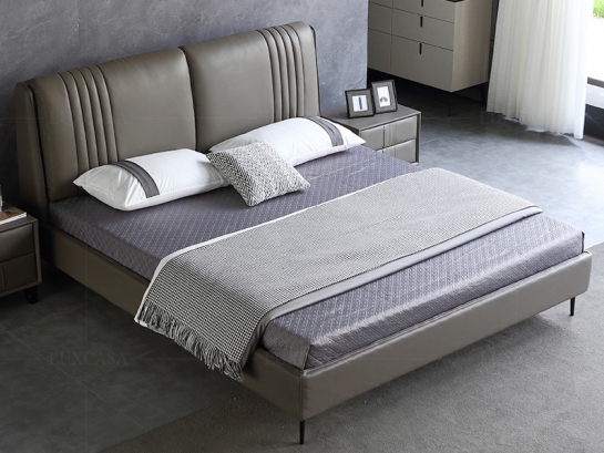 Giường ngủ bọc da cao cấp GD312