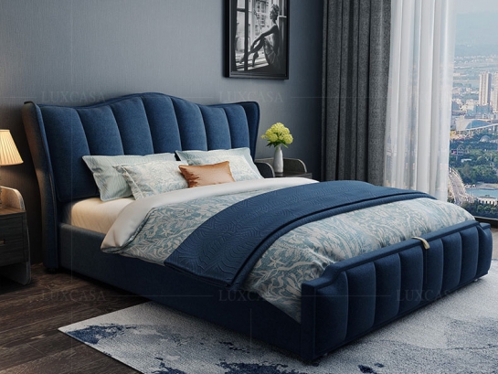 Giường ngủ bọc nỉ cao cấp GN113