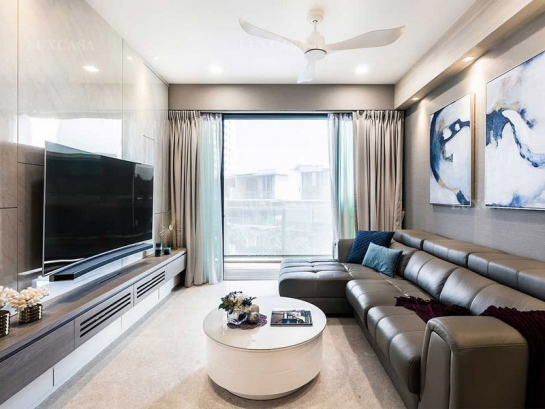 Thiết kế trang trí chung cư hiện đại đơn giản nhà anh Long