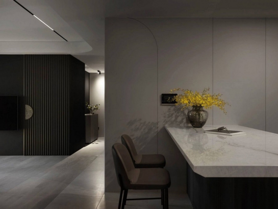 Thiết kế đổi mới nội thất căn hộ hiện đại nhà anh Tân