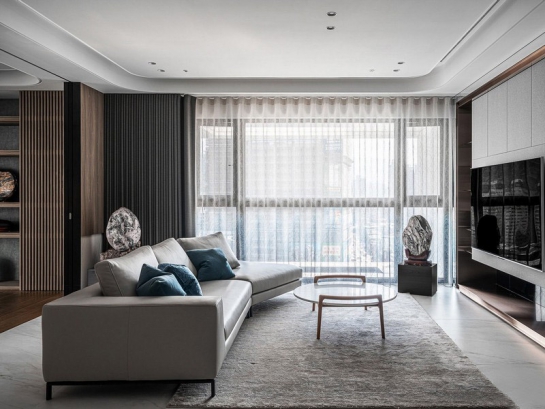 Thiết kế thi công căn hộ gỗ công nghiệp nhà anh Chiến