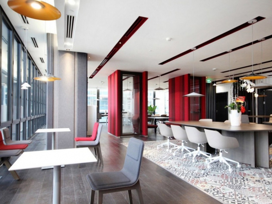 Thi công nội thất công ty phong cách Coworking