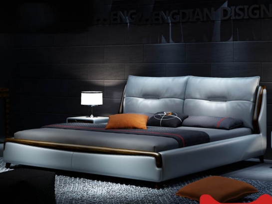 Giường ngủ bọc da cao cấp GD133